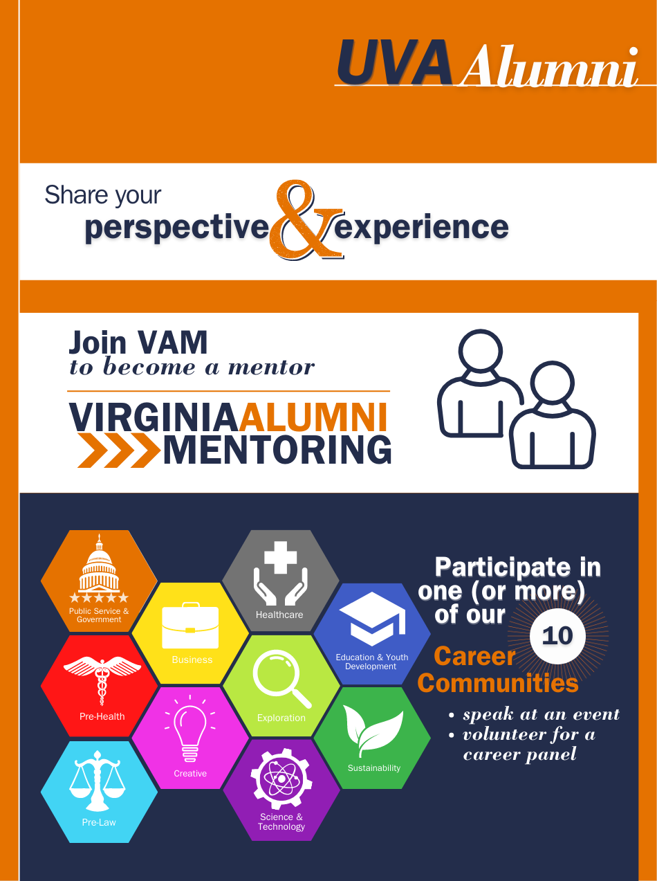 UVA Alumni, Share your perspective & experience!
