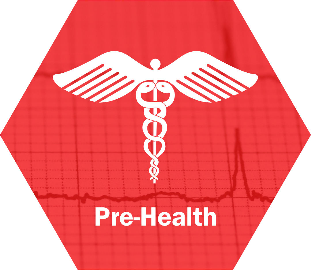 red icon, reads "Pre-Health"