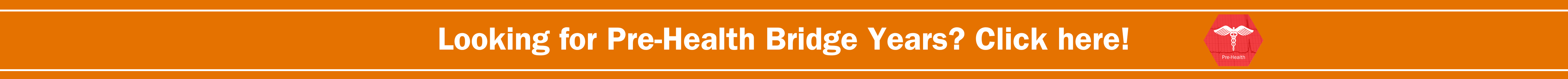orange banner with red hexagon 
