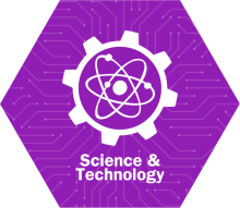 Purple Icon, reads "Science & Technology"